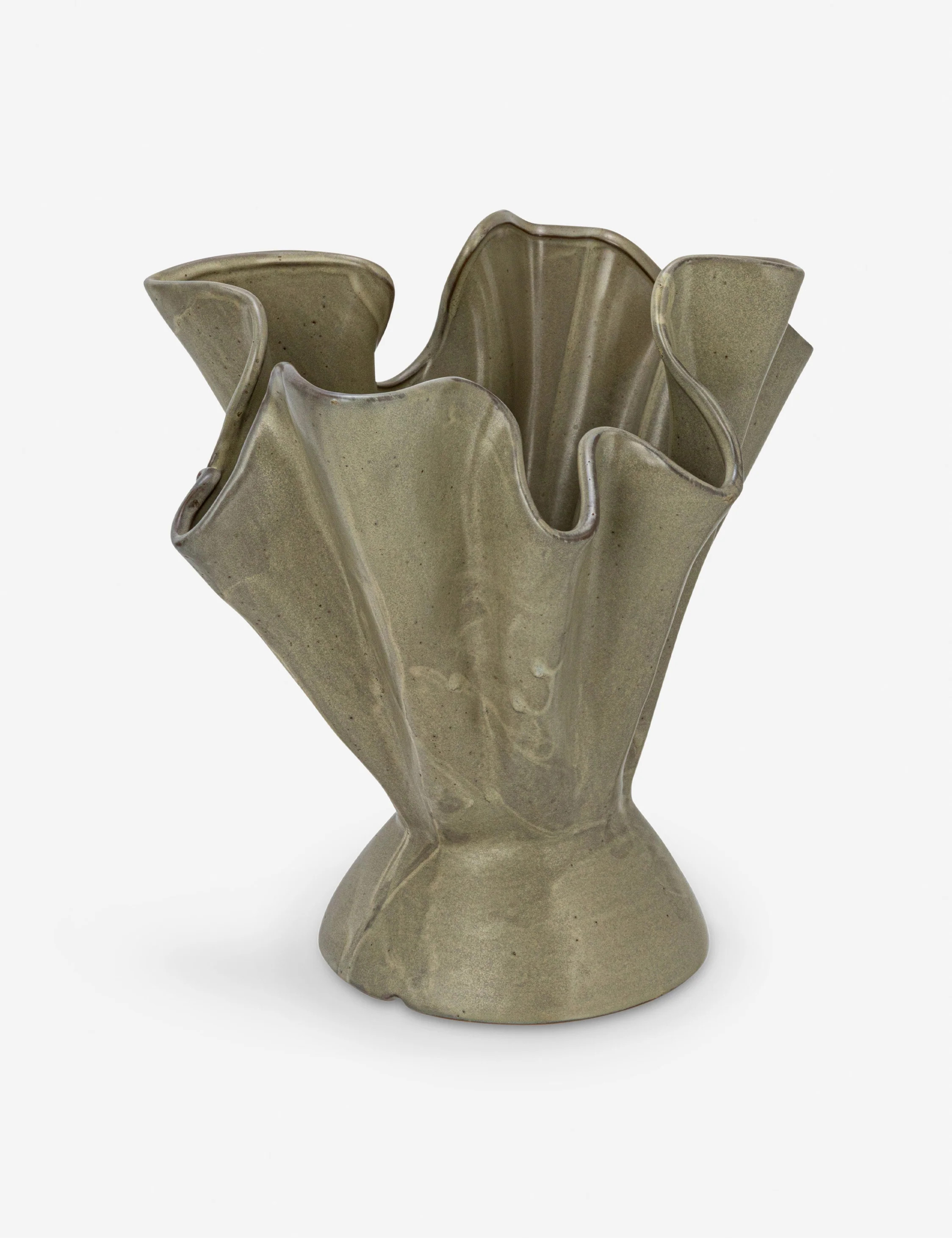 Darcia Vase, Green | Lulu and Georgia 
