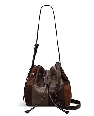 Radley London York Mews Patchwork Mini Drawstring Shoulder Bag - Macy's | Macy's