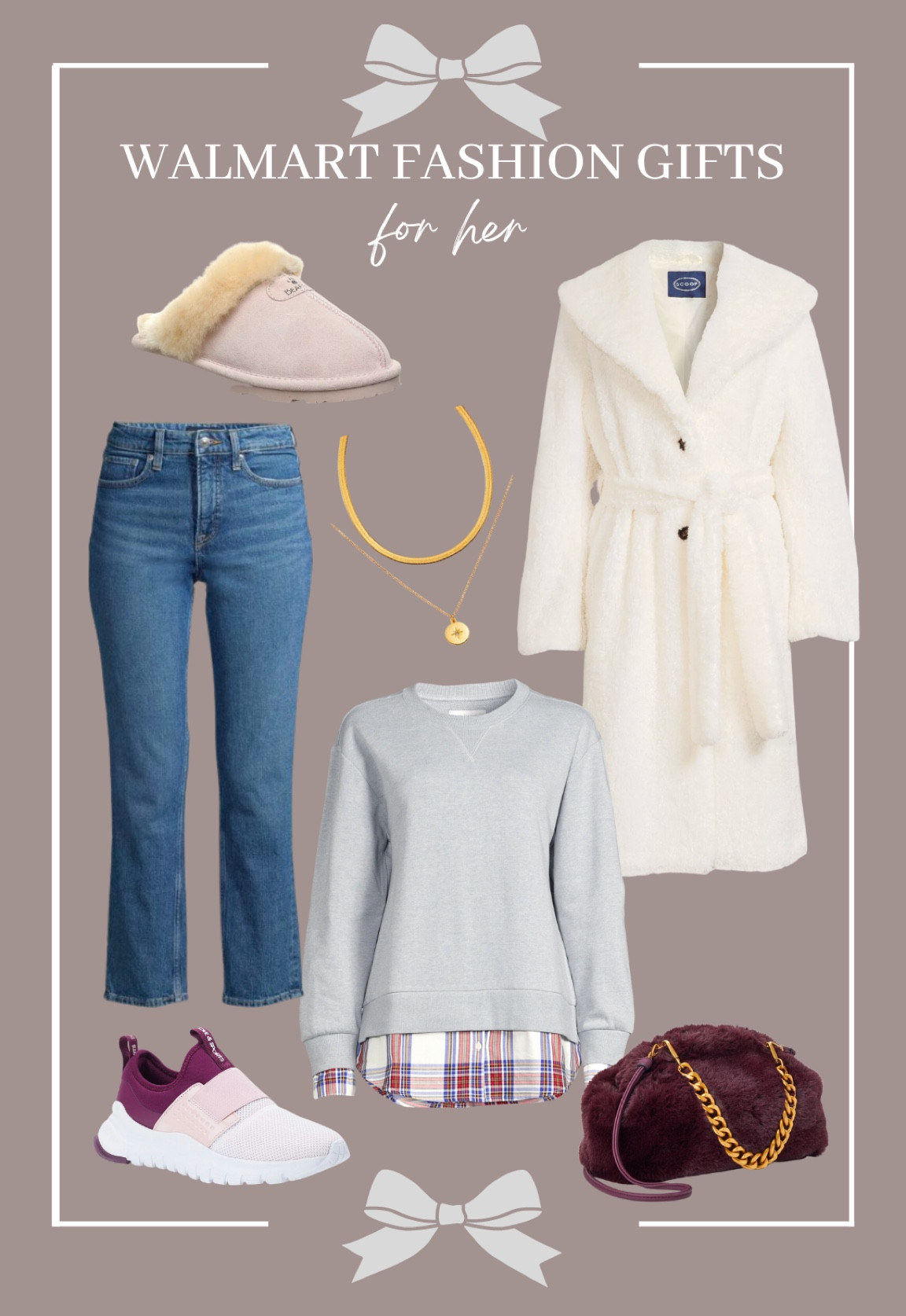 Walmart fashion gifts for her! Use the Walmart gift finder to find the perfect gift for everyone on your list this year! #walmartpartner #walmartfashion

#LTKHoliday #LTKSeasonal #LTKstyletip