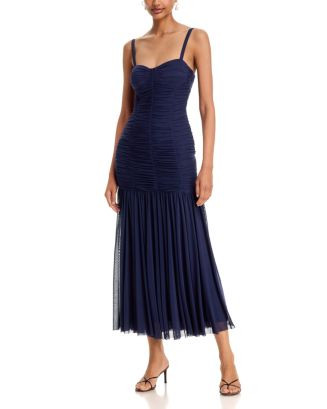 Bustier Maxi Mesh Dress - Exclusive | Bloomingdale's (US)