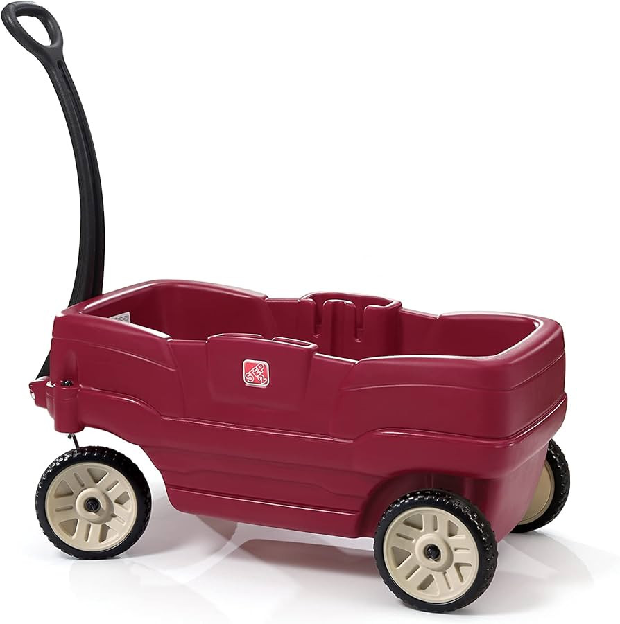 Step2 Neighborhood Wagon with Seats, Red | Amazon (US)