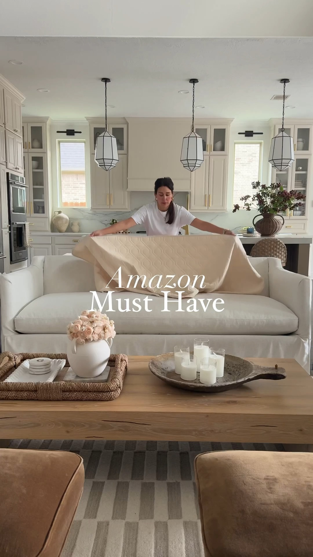 Waterproof, thin, and barely noticeable — this sofa cover is a total game changer. 🙌🏼 It protects from snack-time spills, kid messes, and everyday wear and tear without making your sofa look bulky. I love how it blends right in, and it comes in multiple colors and sizes to fit your space. A 10/10 in my book — highly recommend if you have little ones, pets, or just want to extend the life of your furniture. 💯

sofa cover, waterproof sofa protector, kid-friendly furniture, neutral home finds, living room must-haves, Amazon home, thin sofa slipcover

#LTKHome #LTKFindsUnder50 #LTKStyleTip