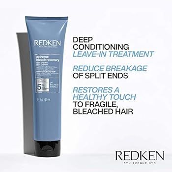 Redken Extreme Bleach Recovery Cica Cream Leave In Conditioner | For Bleached & Color Treated Hair | | Amazon (US)