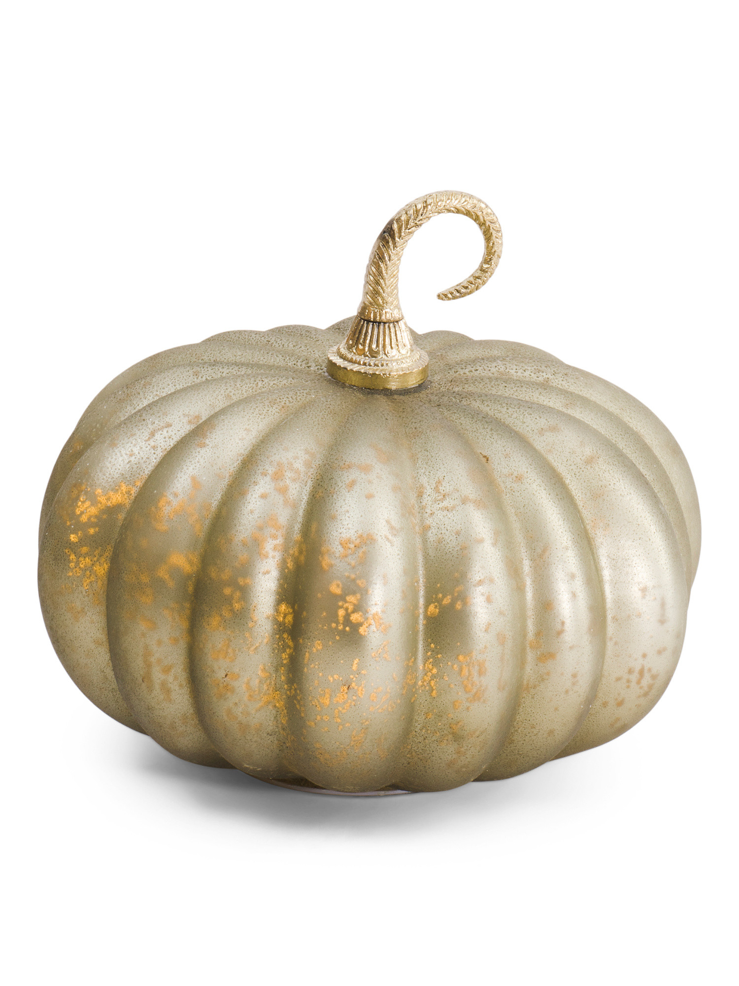 Led Frosted Glass Pumpkin | Global Home | Marshalls | Marshalls