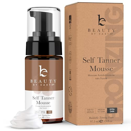 Self Tanner Tanning Mousse - Ultra Dark Self Tanner Mousse USA Made with Natural & Organic Ingredients, Self Tanning Foam for Fake Tan or Self Tan Foam, Sunless Self Tanners Best Sellers | Amazon (US)