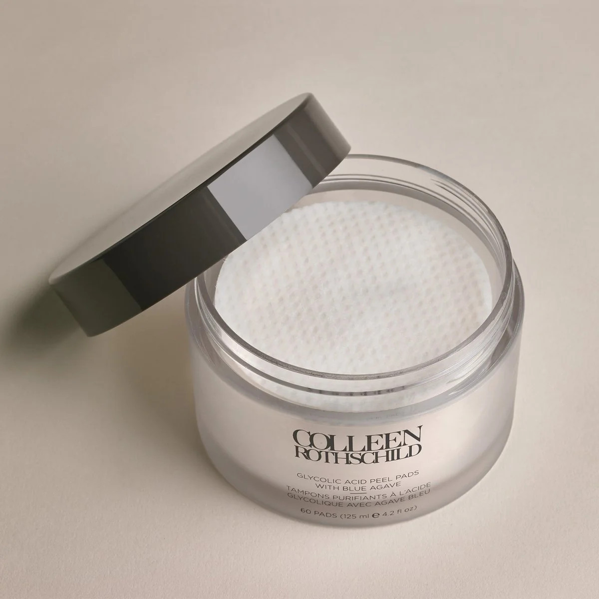 Glycolic Acid Peel Pads with Blue Agave | Colleen Rothschild Beauty