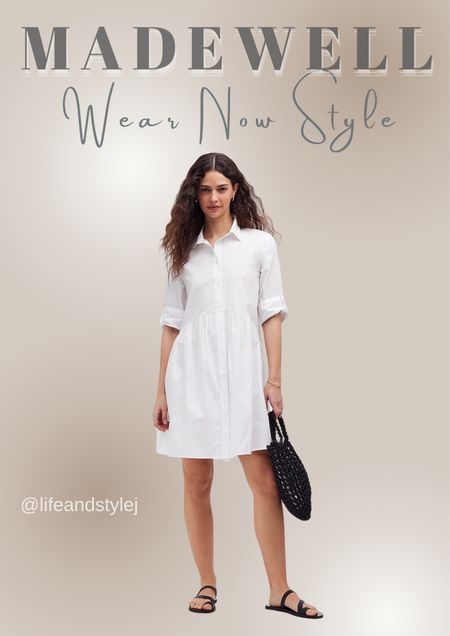 Elevate her style this Mother's Day with the Button-Front Mini Shirtdress in Poplin from Madewell. Whether she's enjoying brunch with friends or spending time with family, this dress will keep her looking chic and stylish all day long. Pair it with sandals and a sun hat for a casual daytime look, or dress it up with wedges and statement jewelry for a more elevated ensemble.

#LTKmidsize #LTKover40 #LTKxMadewell