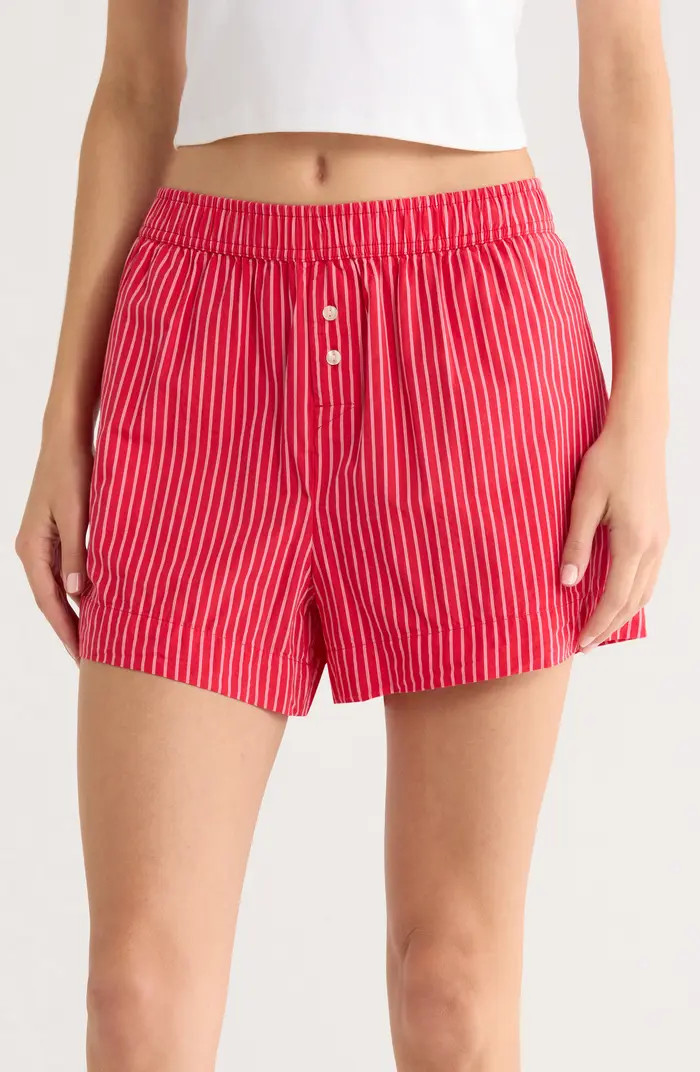 Oversize Boyfriend Boxer Shorts | Nordstrom