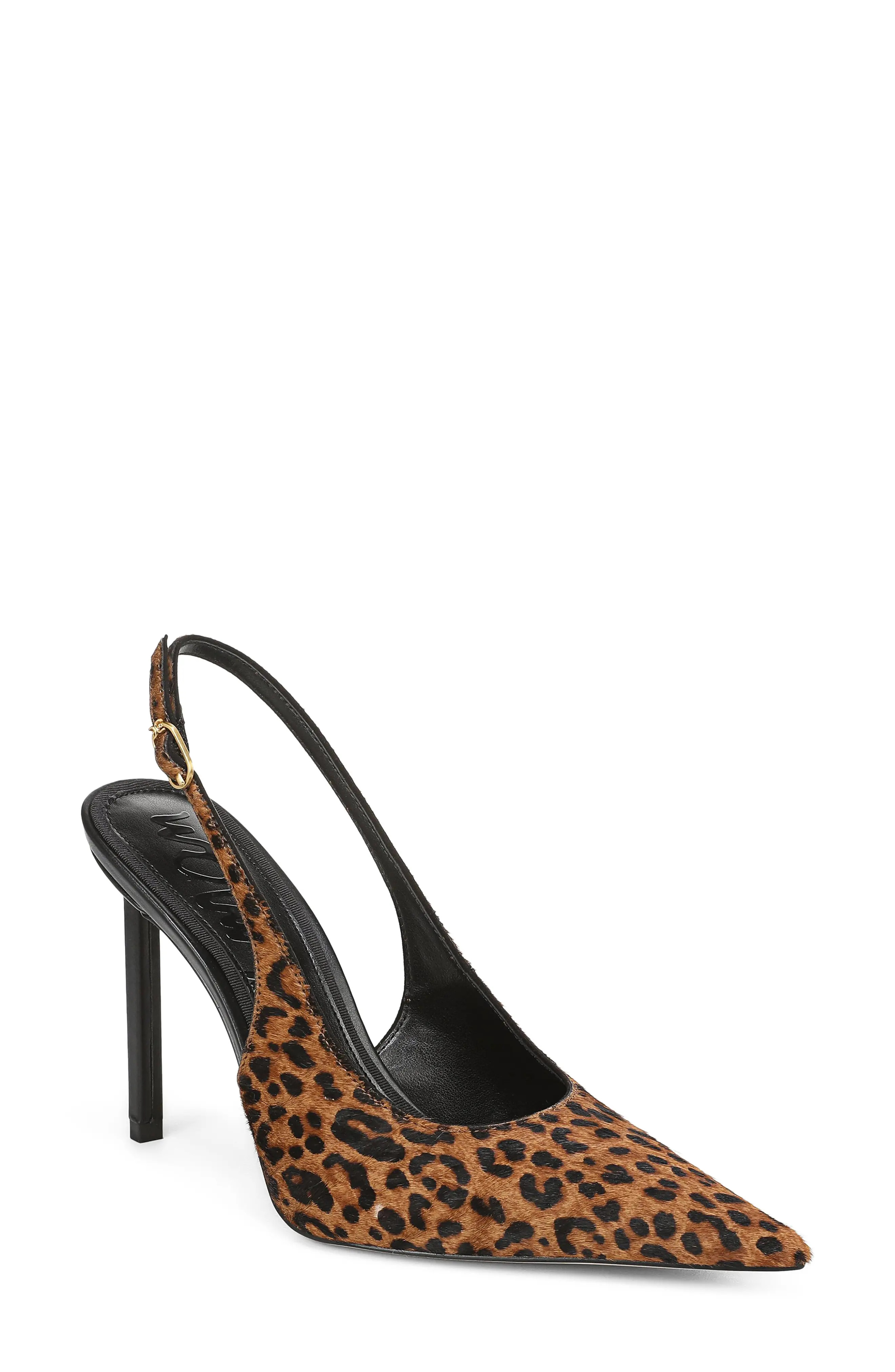 Sam Edelman Tegan Genuine Calf Hair Slingback Pump (Women) | Nordstrom | Nordstrom
