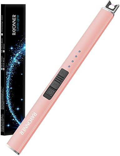 RAYONNER Lighter Electric Lighter Candle Lighter Rechargeable USB Lighter Arc Lighter | Amazon (US)
