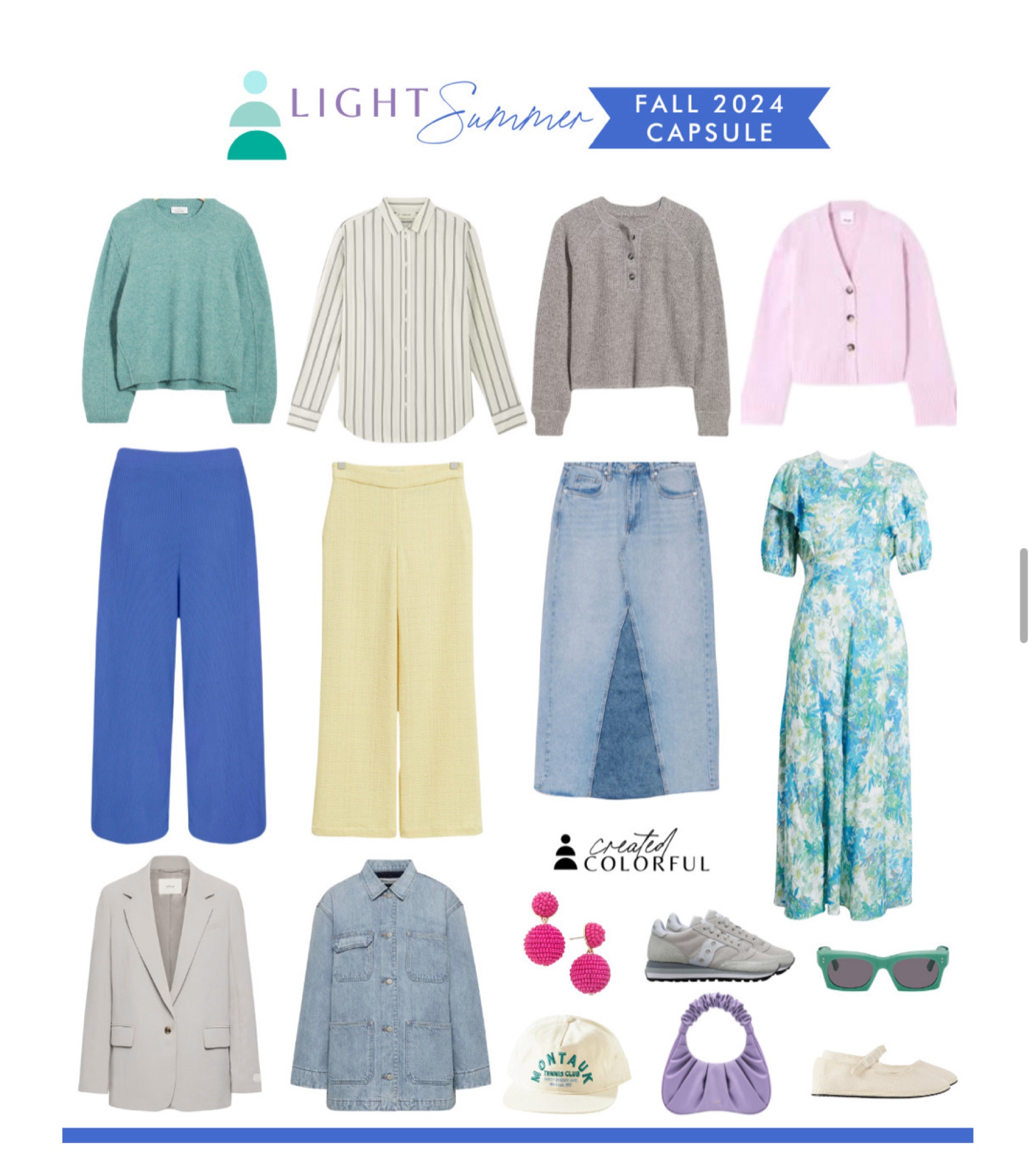 Now for our Light Summer Fall Capsules for 2024! Cozy up in these fresh and fun looks!

#createdcolorful #lightsummer

#LTKStyleTip #LTKFindsUnder100 #LTKSeasonal