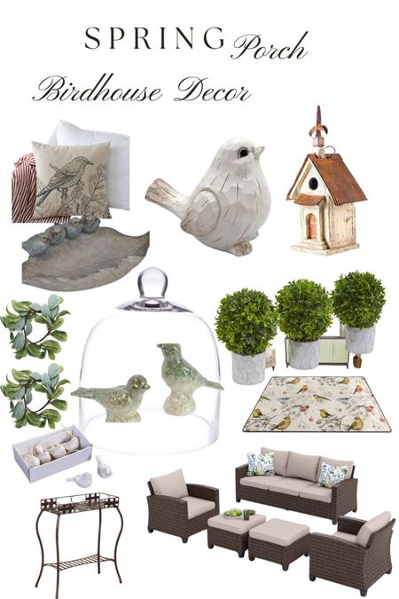 Refresh your porch with creative birdhouse decor ideas  

#LTKSeasonal #LTKhome