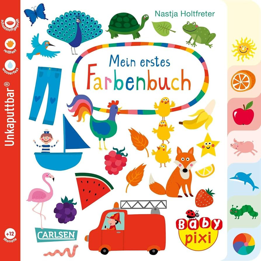 Baby Pixi (unkaputtbar) 79: Mein erstes Farbenbuch (79) | Amazon (DE)