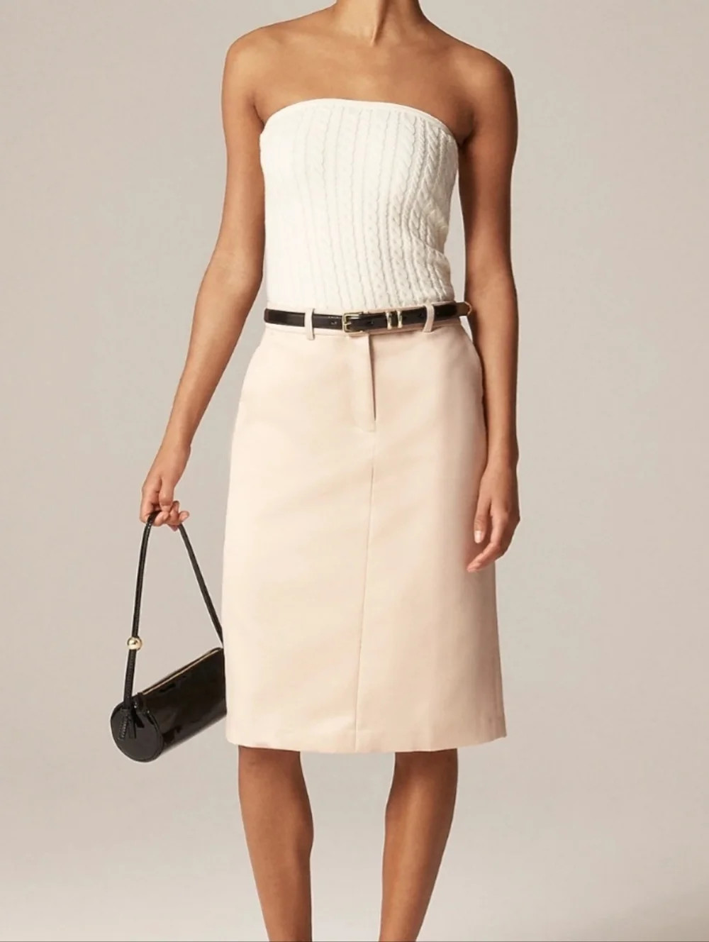 NWT J.CREW Trouser pencil skirt in duchesse satin Size 12 | Poshmark