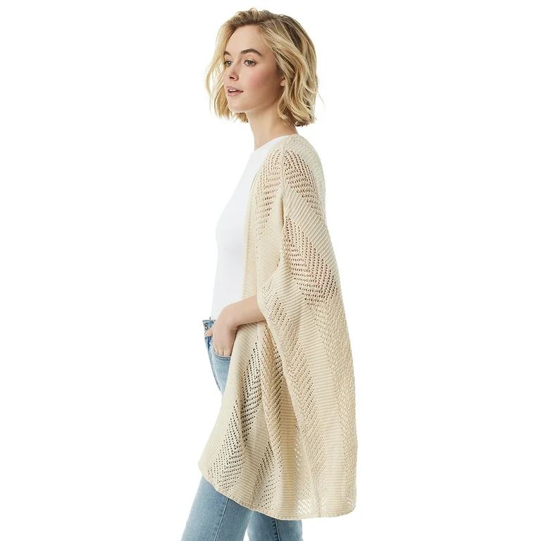 Jessica Simpson Women's and Women's Plus Textured Kimono | Walmart (US)