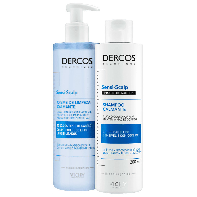Kit Vichy Dercos Sensi-Scalp Probiotic Calmante (2 Produtos) | Beleza Na Web (BR)