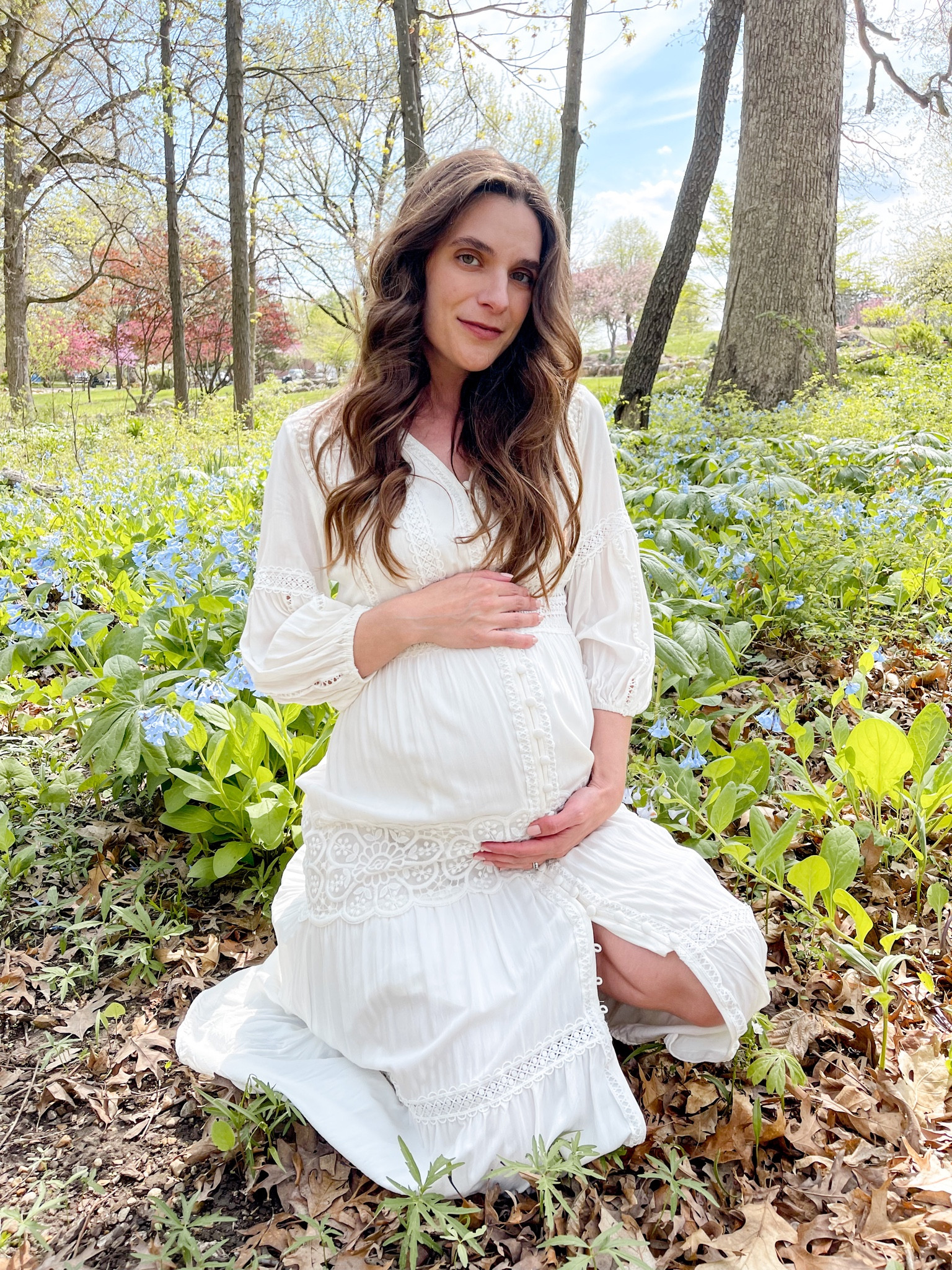 38 weeks pregnant here! Dress fits tts and is non maternity. I’m wearing a size xs. Perfect dress to dress up or down. Great for summer, photos, vacation, etc! Also, great for nursing since the front buttons all the way down. 

#LTKbump #LTKstyletip #LTKunder100