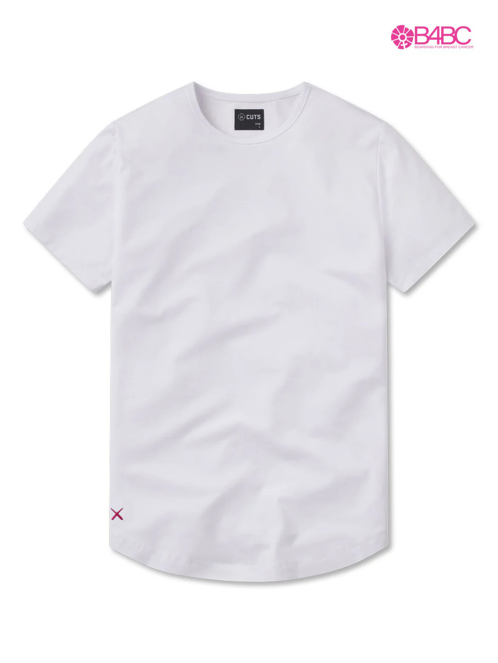 Breast Cancer Awareness Crew Curve-Hem | Cuts Clothing