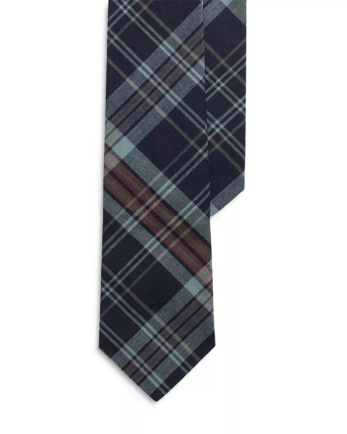 Polo Ralph Lauren Indigo Plaid Cotton Tie  Back to results -  Men - Bloomingdale's | Bloomingdale's (US)