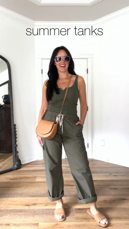 Trending…cargo pants! How to style them for now and later. 

Sizing:
Cargos-medium
Sweater-very oversized, wearing small
Satin blouse-wearing medium
Tank-fitted, wearing small 

Spring outfit | travel outfit | vacation outfit | spring break outfit | beach look | spring transition outfit | date night outfit satin blouse | aerie boyfriend sweater 



#LTKFind #LTKstyletip #LTKunder50