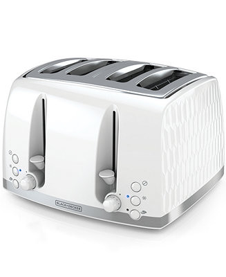 Black & Decker Honeycomb Collection 4-Slice Toaster - Macy's | Macys (US)