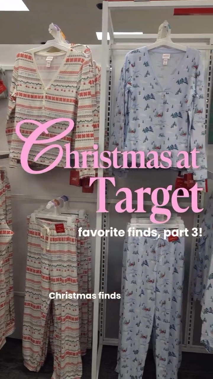 My current favorite Target Christmas finds ✨️ Find the 🔗 to it all in my LTK 🎄 don’t forget to shop early before your favorites sell out! 💗 #targetfinds #targetchristmas #christmasdecor #christmaspajamas #gingerbreadhouse

#LTKSeasonal #LTKHoliday #LTKGiftGuide