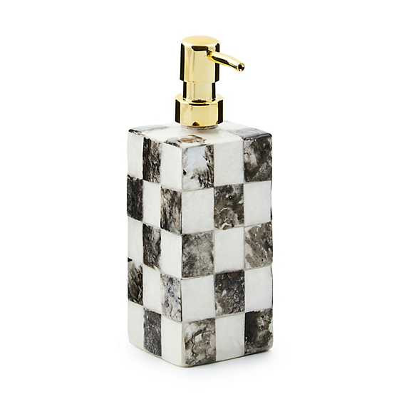 Courtly Check Capiz Soap Pump | MacKenzie-Childs