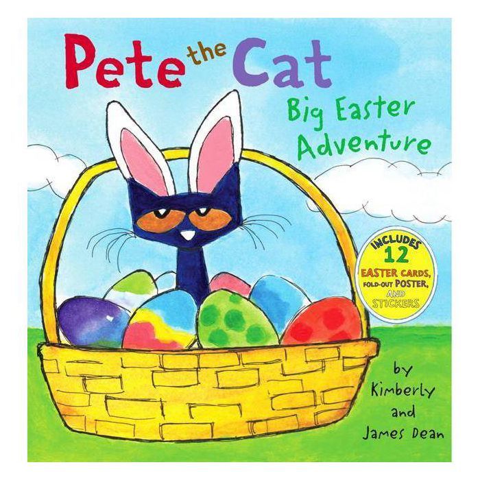 Big Easter Adventure (Pete the Cat Series) (Mixed Media Product) (Hardcover) by James Dean and Ki... | Target