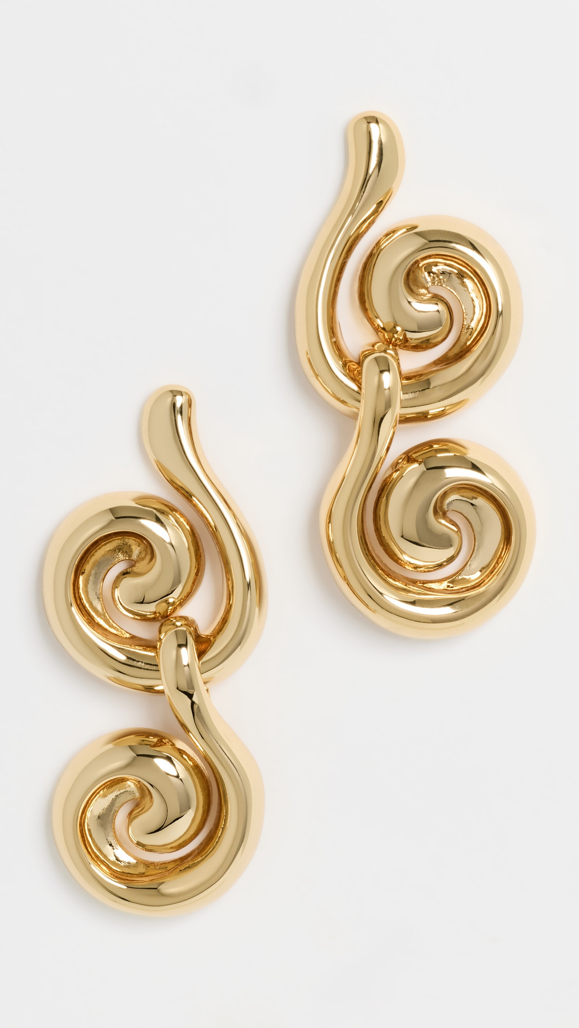 JENNY BIRD Nico Earrings High Polish Gold One Size | Shopbop