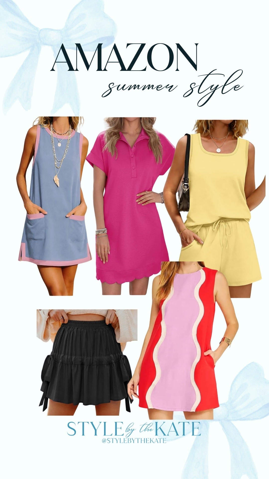 Amazon summer style finds that are giving easy, cute, and comfy ☀️🛍️

spring, summer dress, lounge set, lounge wear, beach vacation outfit, amazon 

 #LTKootd #LTKSeasonal #LTKSaleAlert