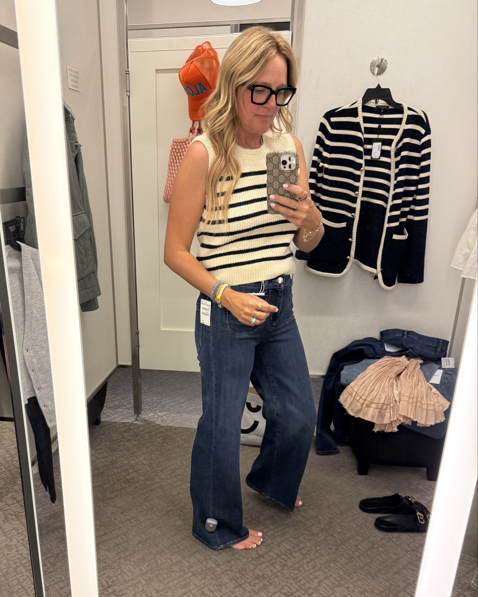 These jeans are soft flattering! And stretchy and comfy! Size down bc they have so much stretch but hello perfect fall denim from the Nordstrom anniversary sale!

#LTKSaleAlert #LTKStyleTip #LTKOver40
