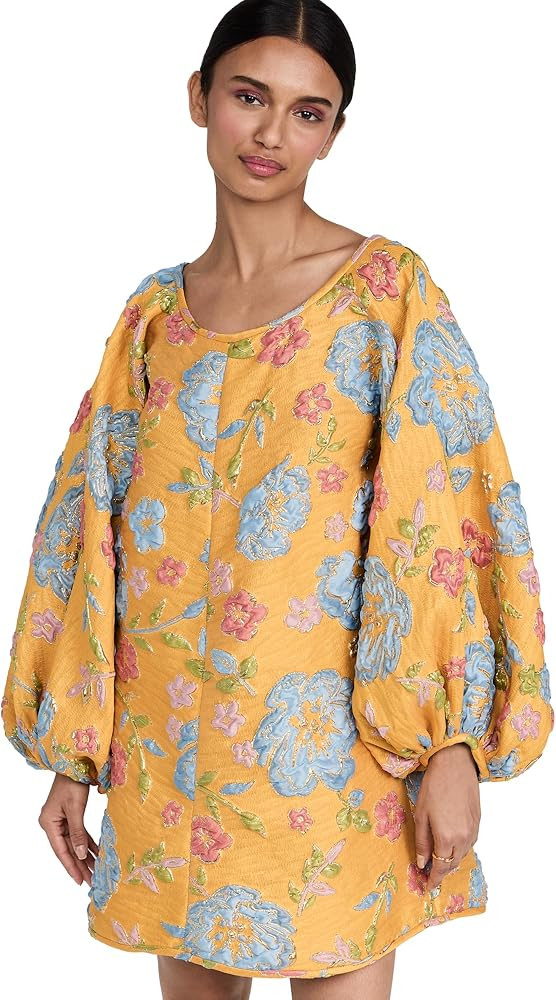 Arianne Elmy Women's Yellow Good Luck Dress | Amazon (US)