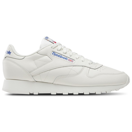 Reebok Mens Reebok Classic Leather - Mens Running Shoes Chalk/Blue Size 13.0 | Foot Locker (US)