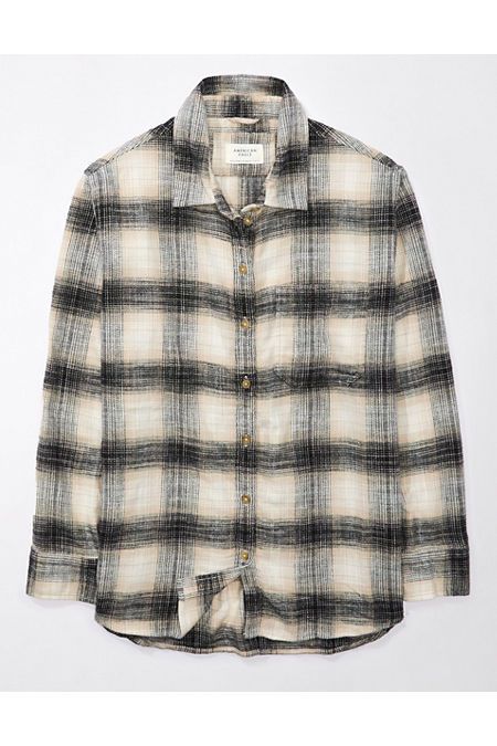 AE Oversized Plaid Flannel Shirt | American Eagle Outfitters (US & CA)