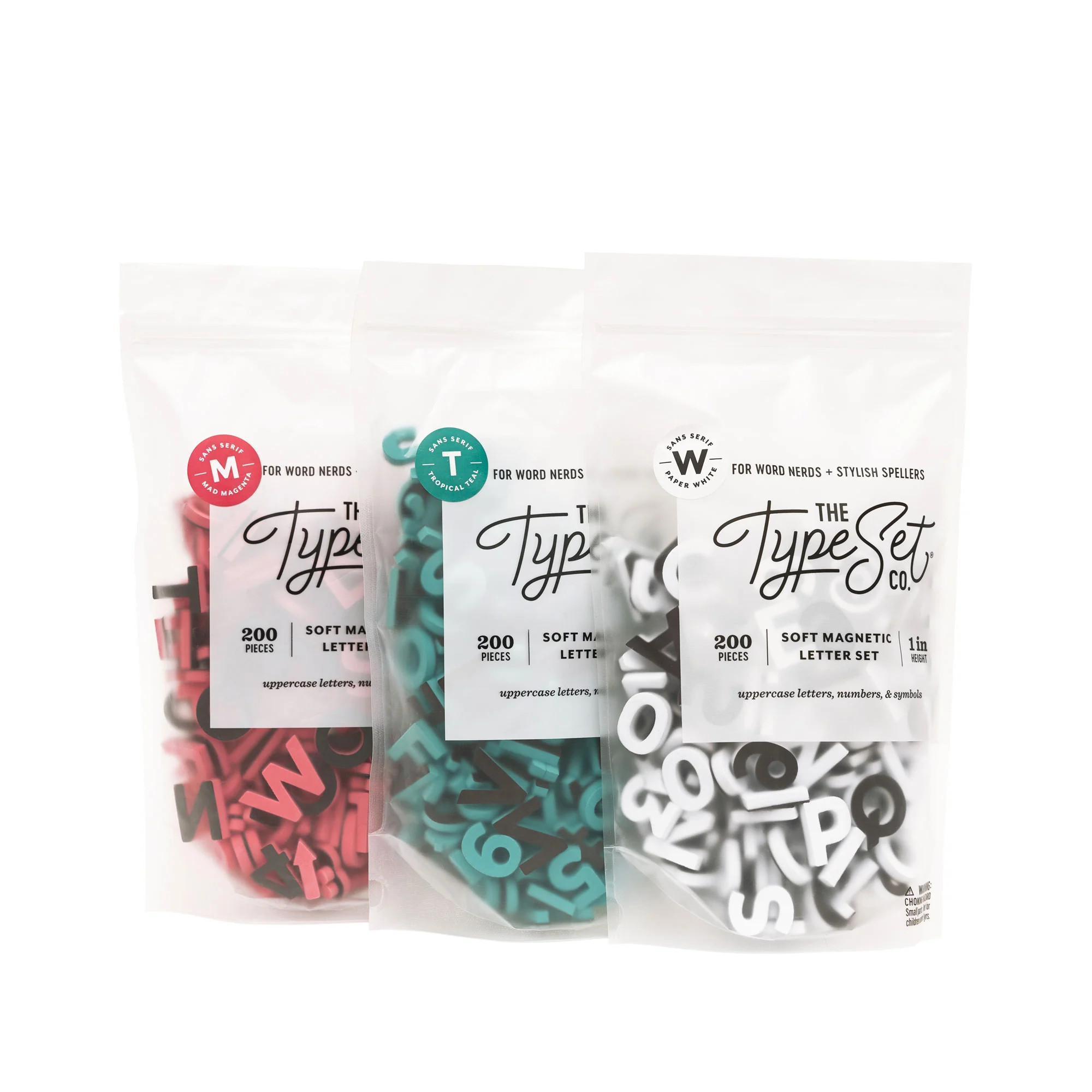 Notebooks & Nostalgia Back To School Letter Set Bundle | The Type Set Co.