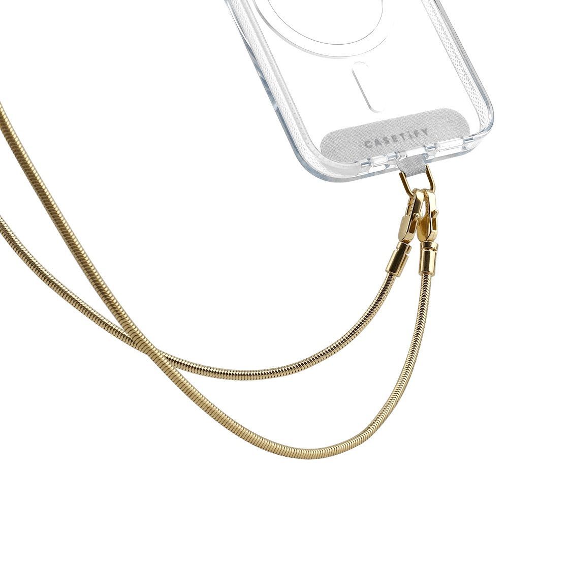 Snake Chain Cross-body Strap - Gold (111cm/43.7in) | Casetify (Global)