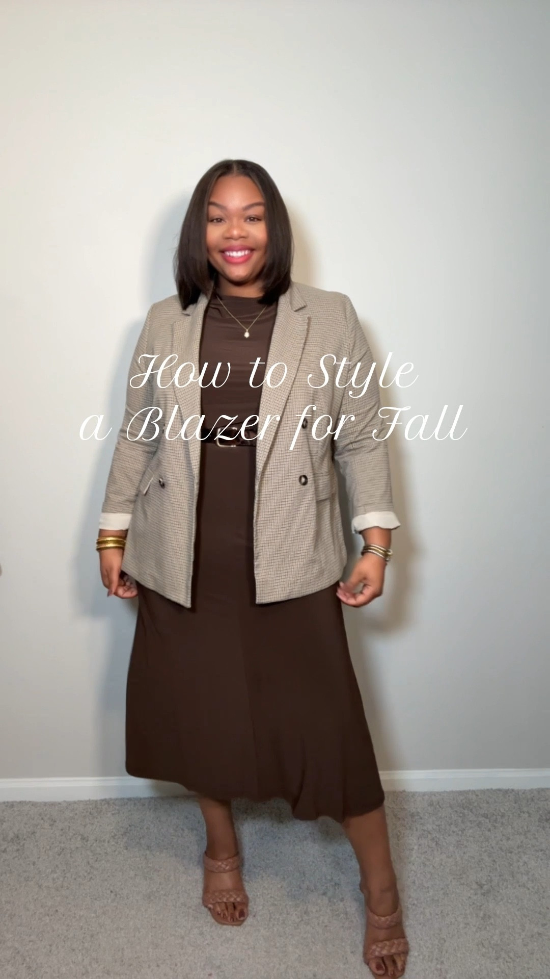 How to Style a Blazer for Fall ✨

#LTKPlusSize #LTKTall #LTKMidsize