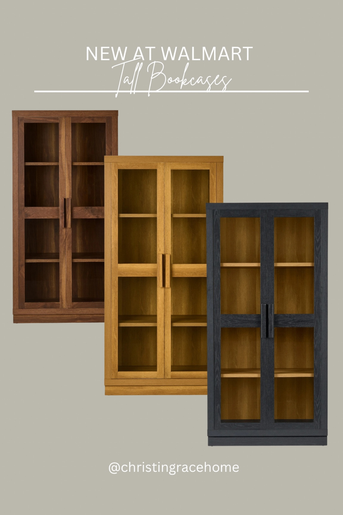New at Walmart! Tall bookcases

#LTKStyleTip #LTKHome