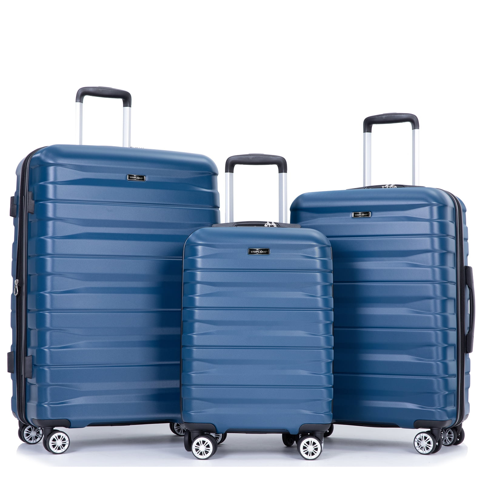 Tripcomp Hardside Luggage Set,Carry-on,Lightweight Suitcase Set of 3Piece with Spinner Wheels,TSA... | Walmart (US)