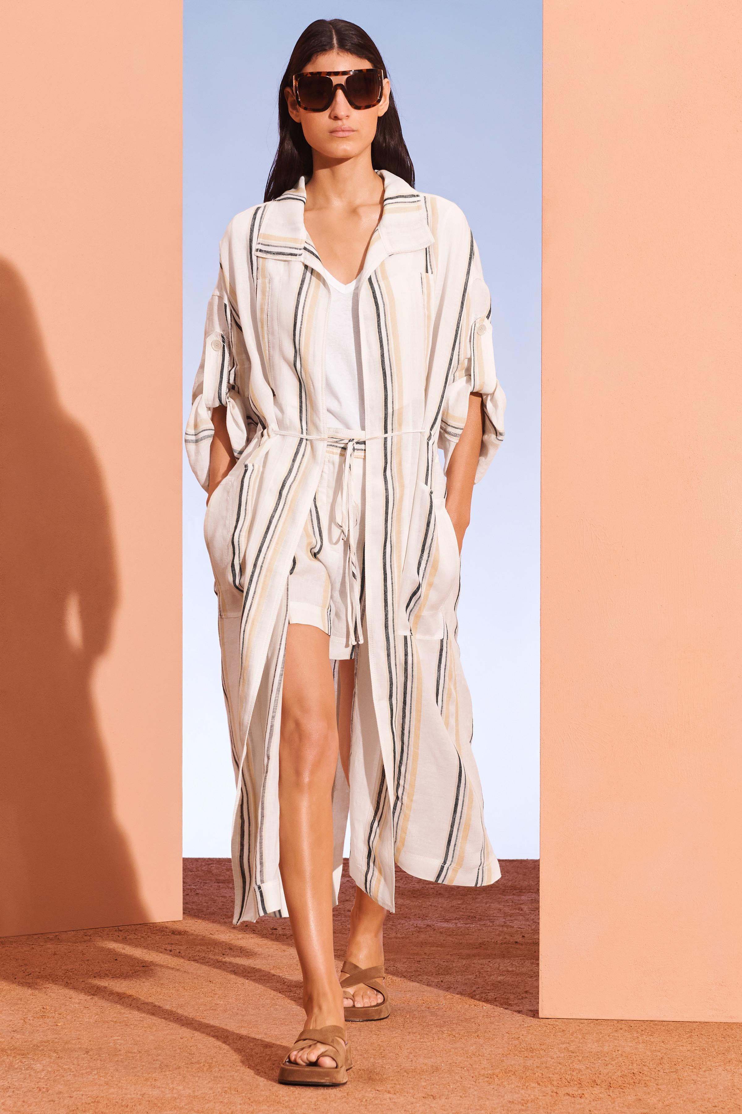 PLTD STRP SHRT | Zara UK