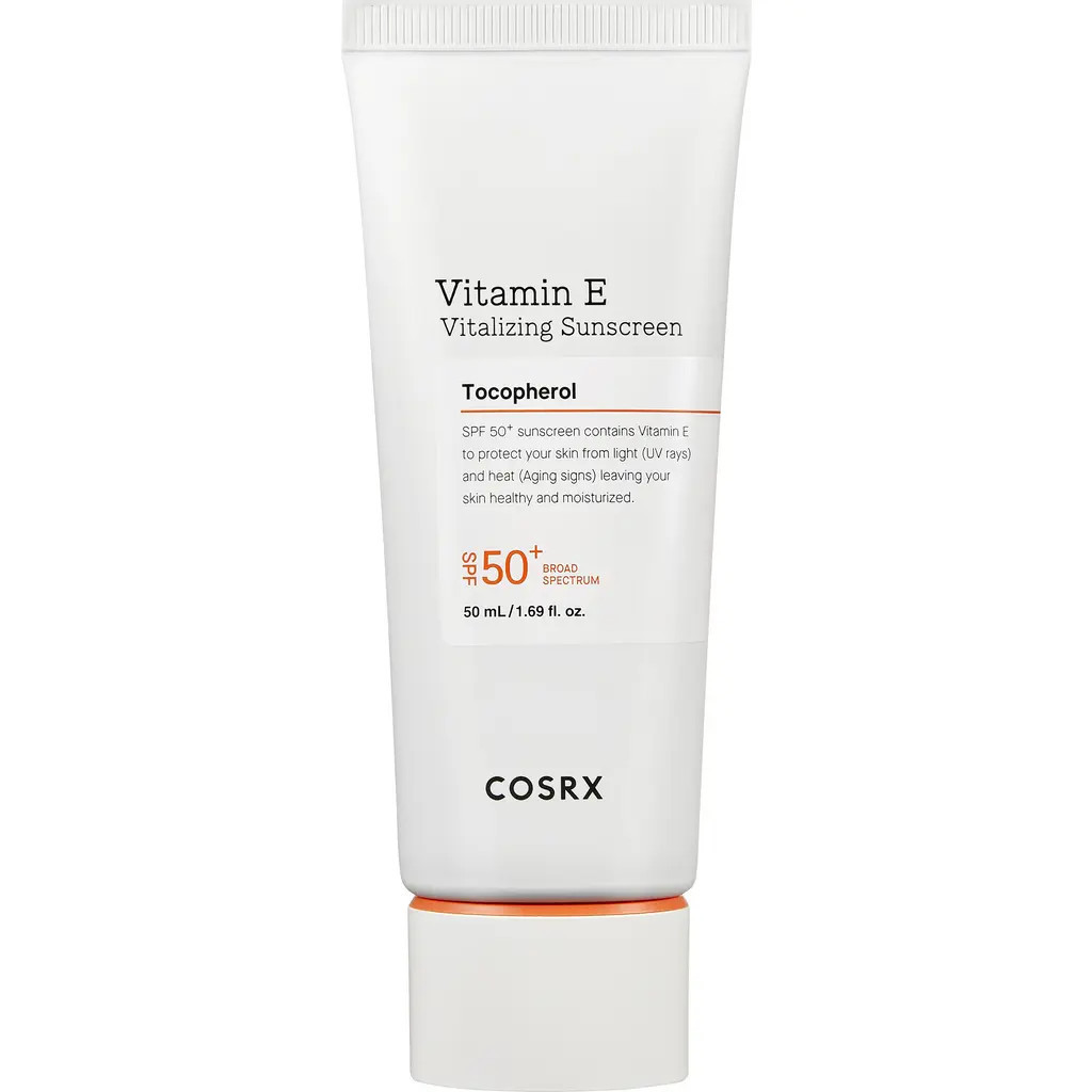 COSRX Vitamin E Tocopherol Broad Spectrum 50+ Sunscreen at Nordstrom, Size 1.7 Oz | Nordstrom