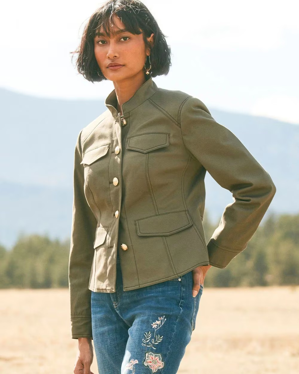 Peplum Field Jacket | Chico's