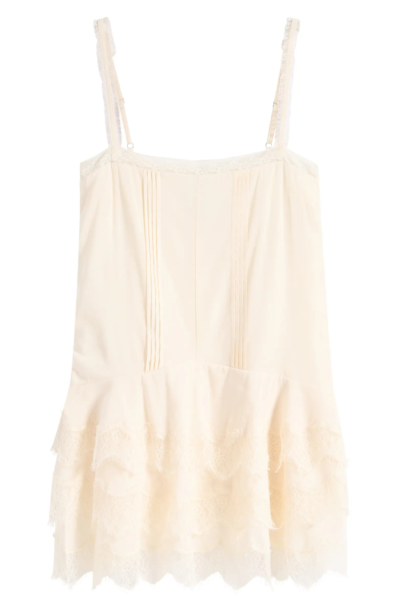 Cleodora Lace Trim Minidress | Nordstrom