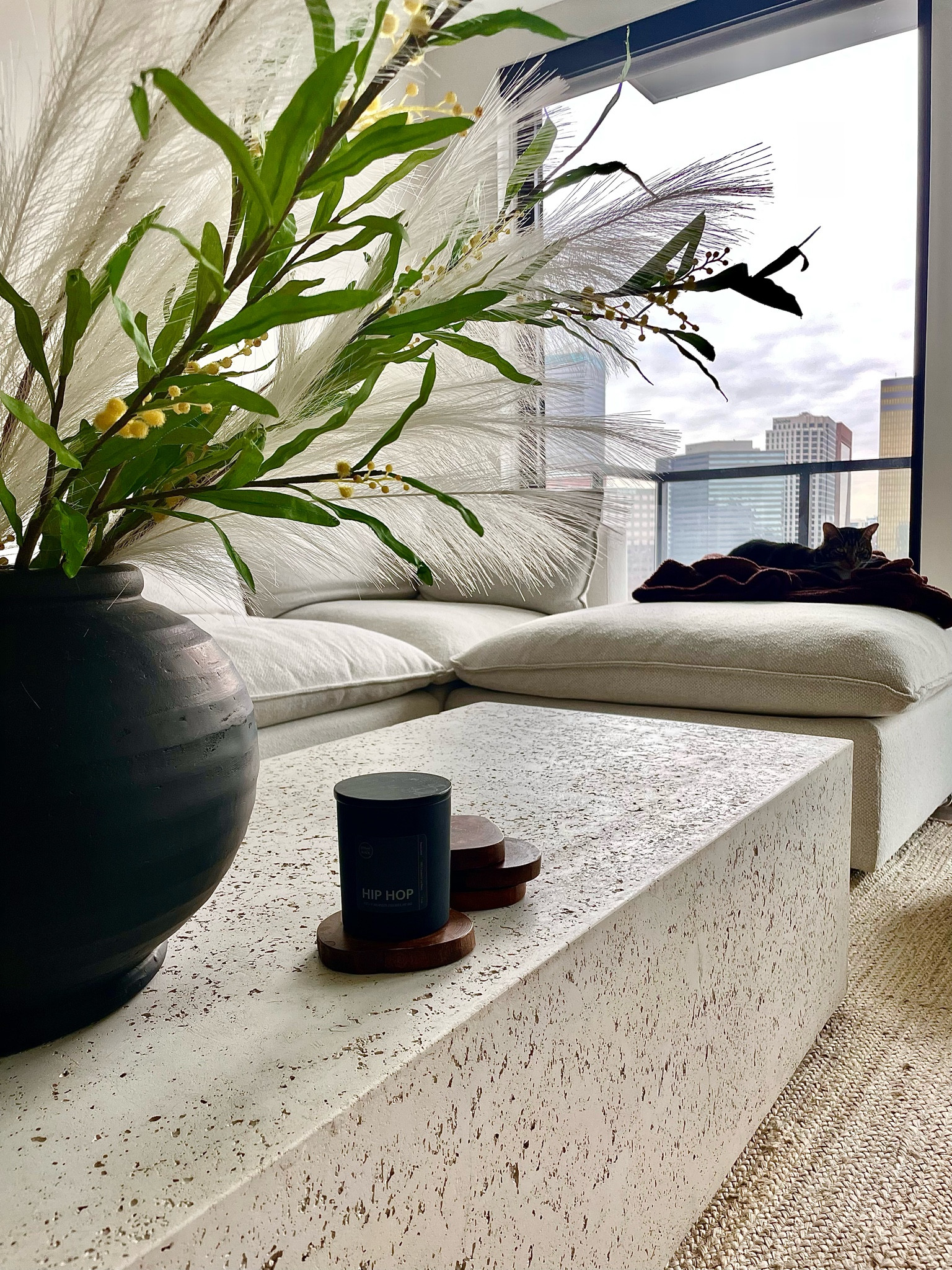 Simple coffee table styling and aesthetic from Crate&Barrel. Clean lines, fresh color palette and ready for spring! 

(Transparency: Most of my items in shown are from C&B last year but linked very similar finds for this year) 

#LTKstyletip #LTKhome