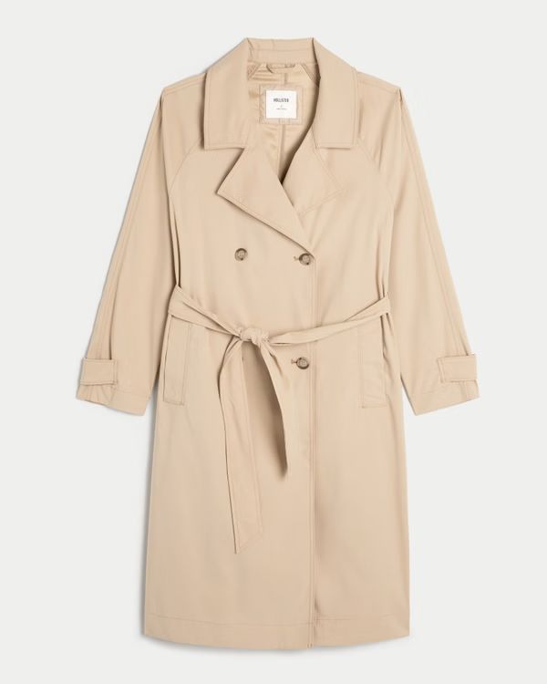 Lightweight Trench Coat | Hollister (US)