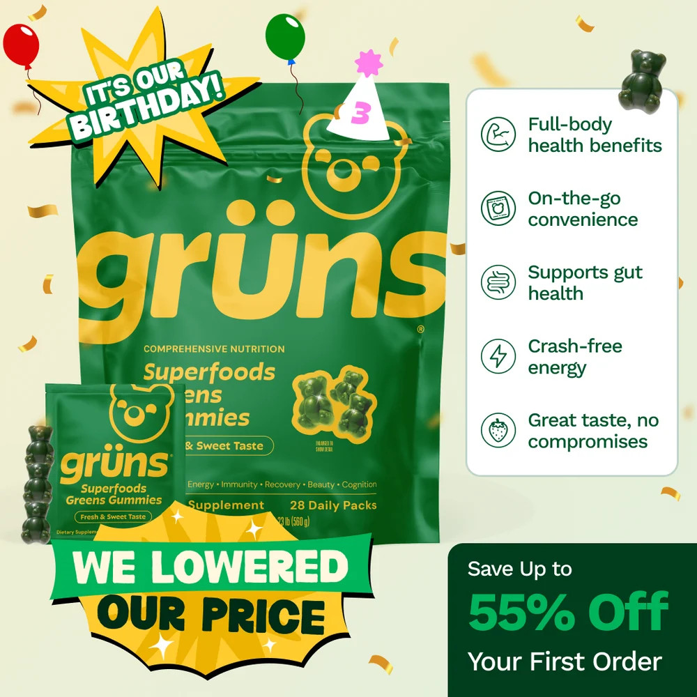 Gr\u00fcns Daily Nutrition | Gruns