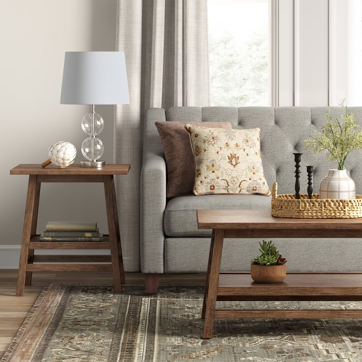 Haverhill Wood End Table - Threshold™ | Target