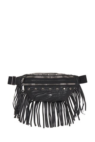 Goldbergh Sorriso Fanny Pack in Black | FWRD 