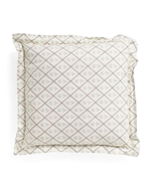 20x20 Block Printed Pillow | TJ Maxx