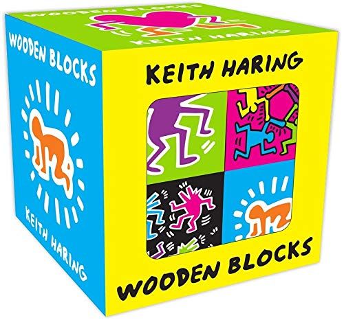 Mudpuppy Keith Haring Wooden Blocks | Amazon (US)